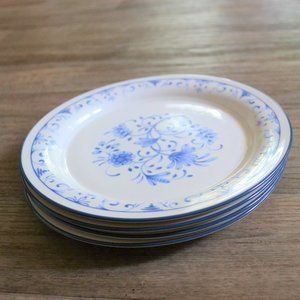 Lenox Chinastone Country Blue Small Plates Set of 4